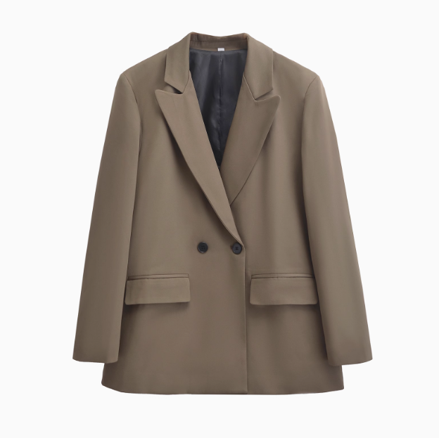 Charlotte | Loose Double-Breasted Suit Jacket