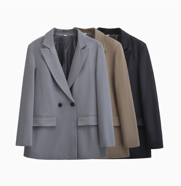 Charlotte | Loose Double-Breasted Suit Jacket