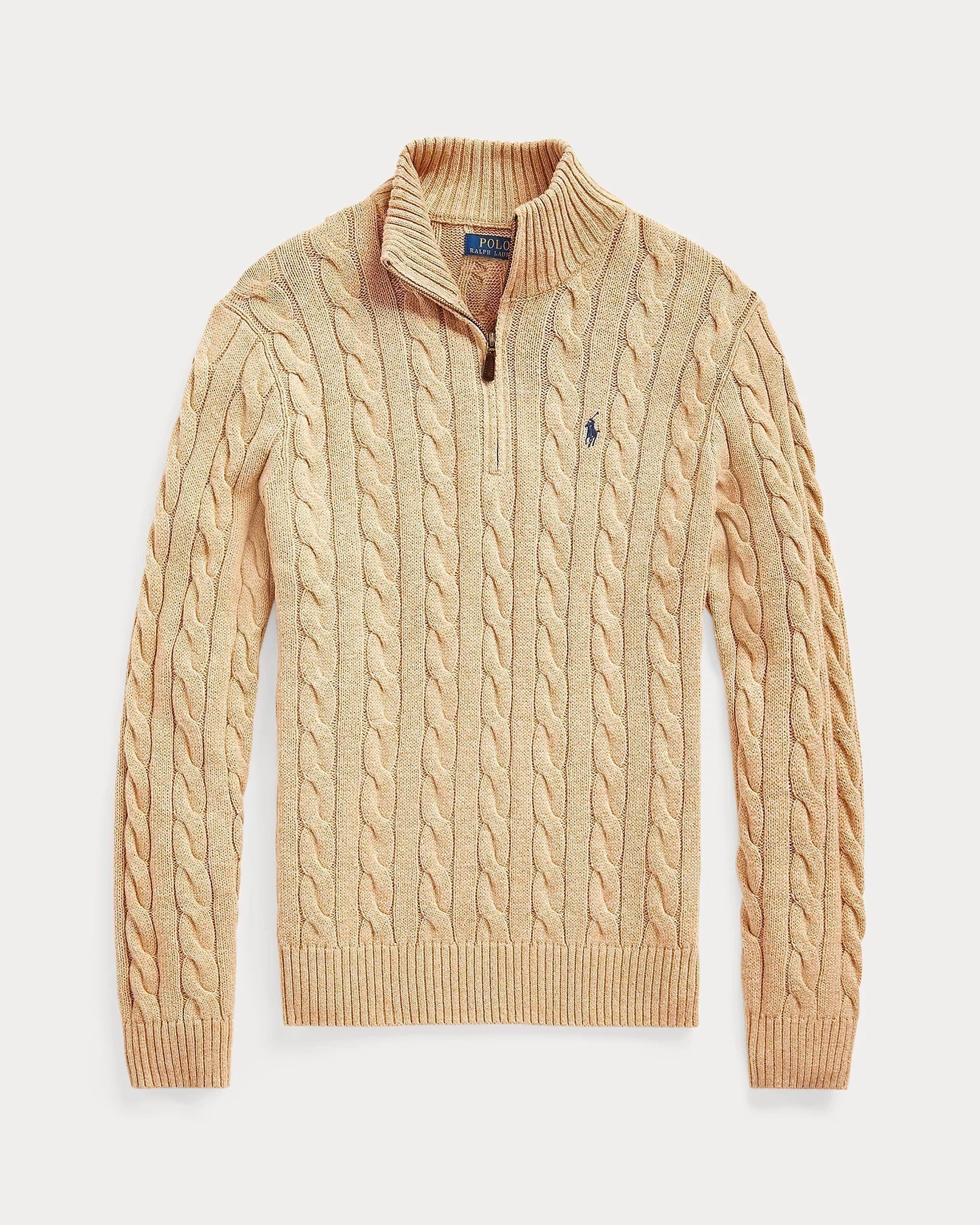 Urbanoval® - Polo RL Geribd Gebreide Katoenen Trui