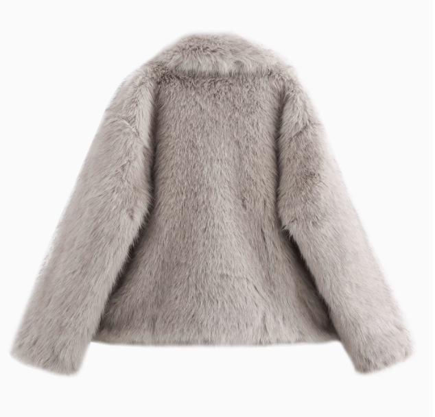 Château | Luxe Faux Fur Effect Coat