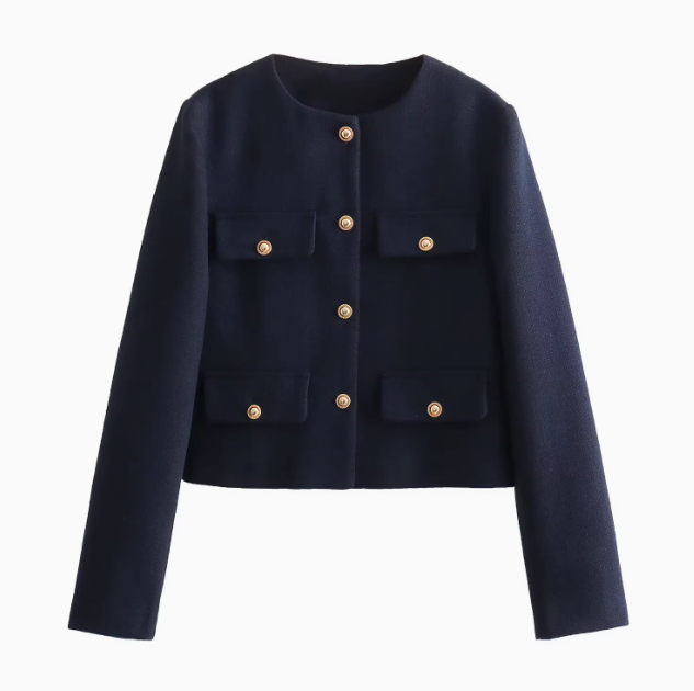 Éloise | Versatile Flap Short Jacket