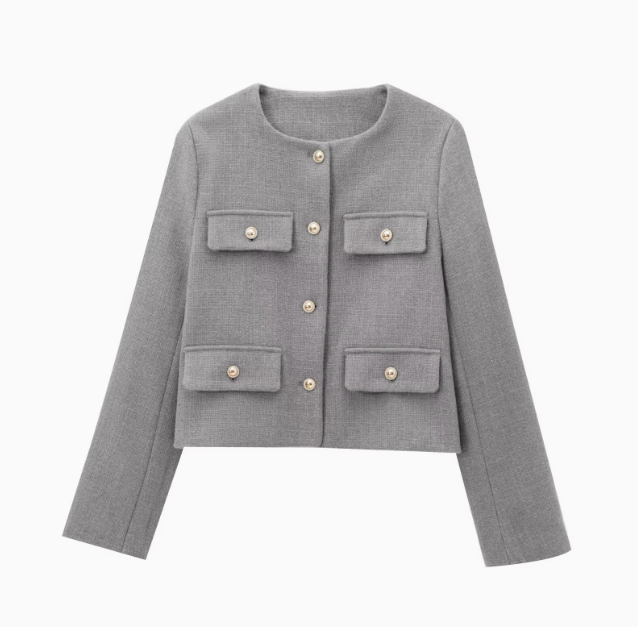 Éloise | Versatile Flap Short Jacket