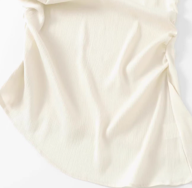 Élégance | Asymmetrical Pleated Top