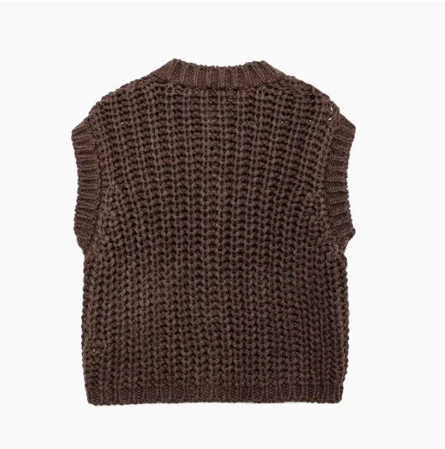 Clémence | Chunky Knit Vest