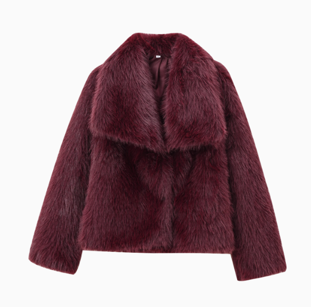 Opéra | Luxe Faux Fur Short Coat