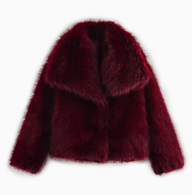 Élégance | Luxe Faux Fur Short Coat