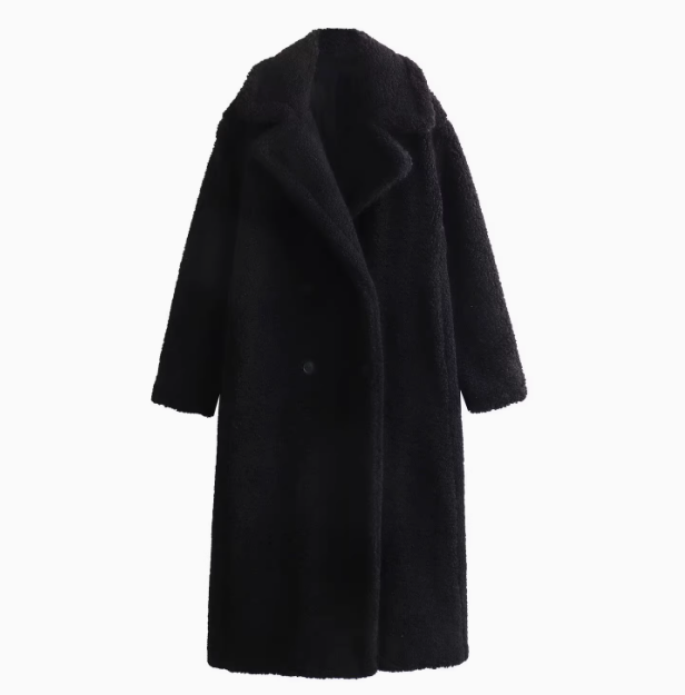 Élise | Fleece Long Coat Jacket