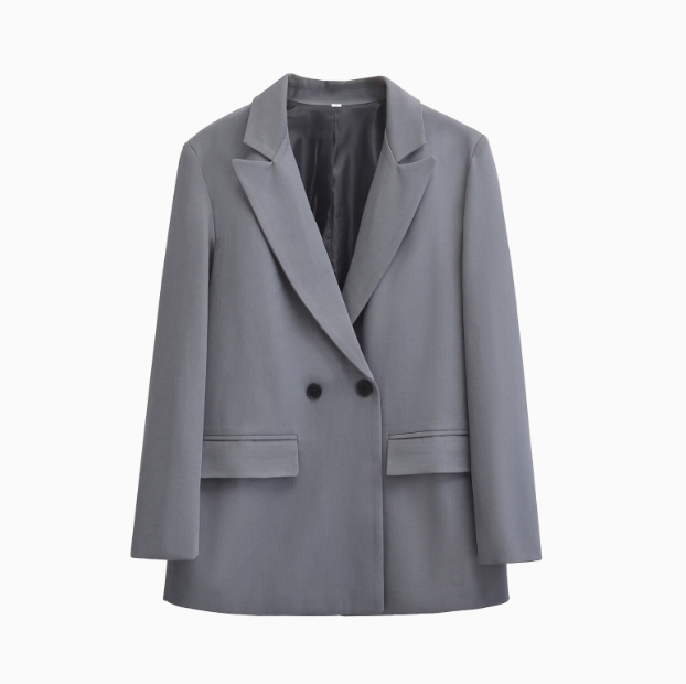 Charlotte | Loose Double-Breasted Suit Jacket