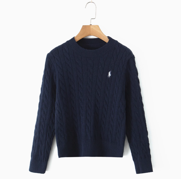 Éloise | College Style Pullover Sweater