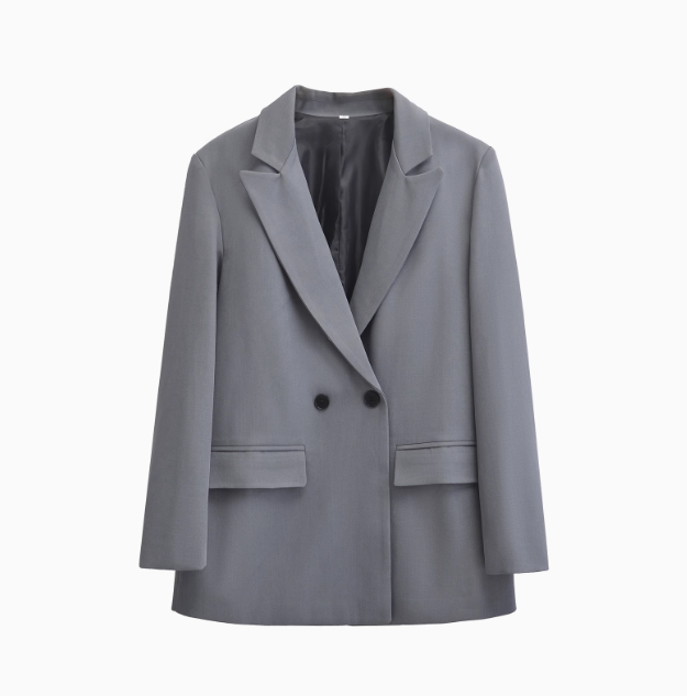 Éloise | Loose Double-Breasted Suit Jacket