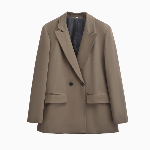 Éloise | Loose Double-Breasted Suit Jacket