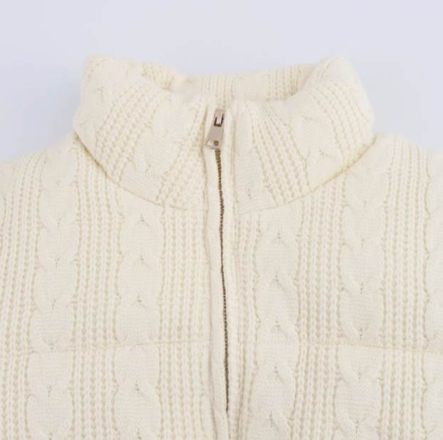 Chloé | All-Match Knitted Cotton Jacket