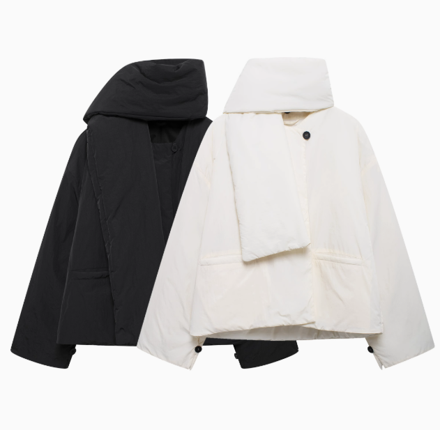 Chloé | Cotton Jacket with Scarf