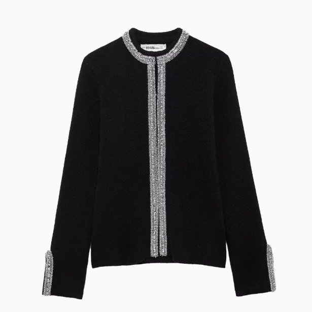 Élise | Beaded Pure Wool Coat