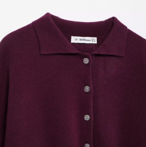 Chloé | Wool Blend Loose Polo Shirt