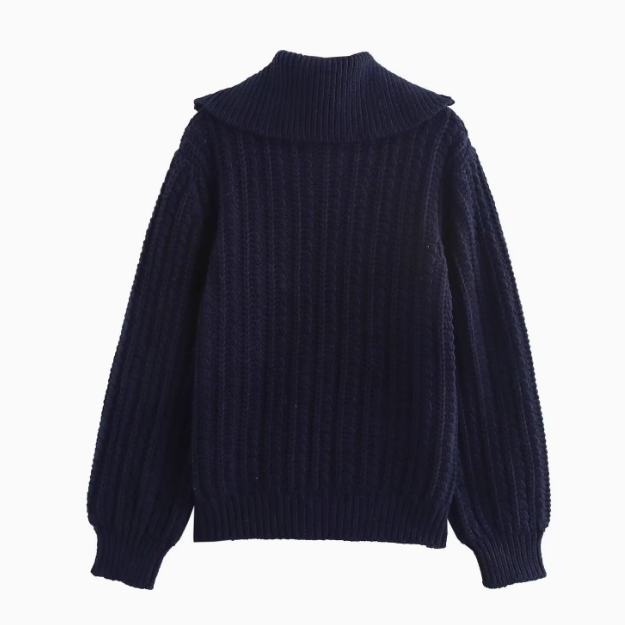 Sophie | Loose Half-Zip Casual Knitted Pullover