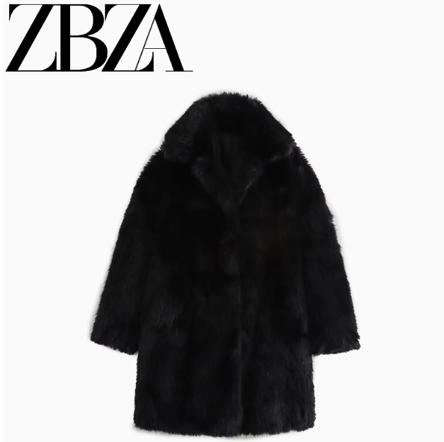 Château | Faux Fur Effect Coat Jacket