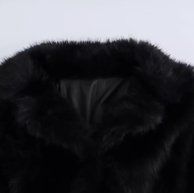 Château | Faux Fur Effect Coat Jacket