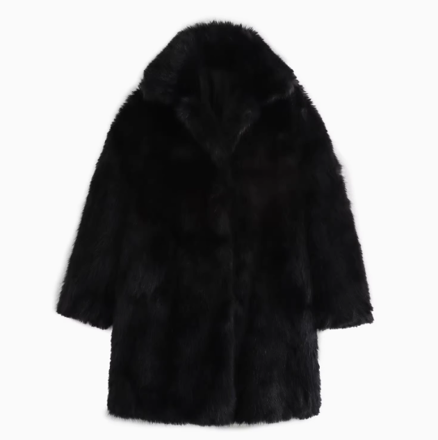 Château | Faux Fur Effect Coat Jacket