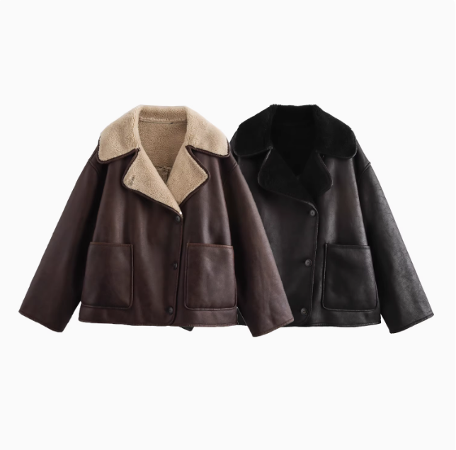 Sophie | Double-Sided Button Jacket