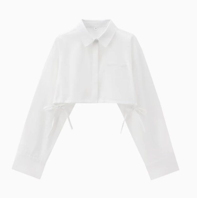 Éloise | Drawstring Detail Shirt