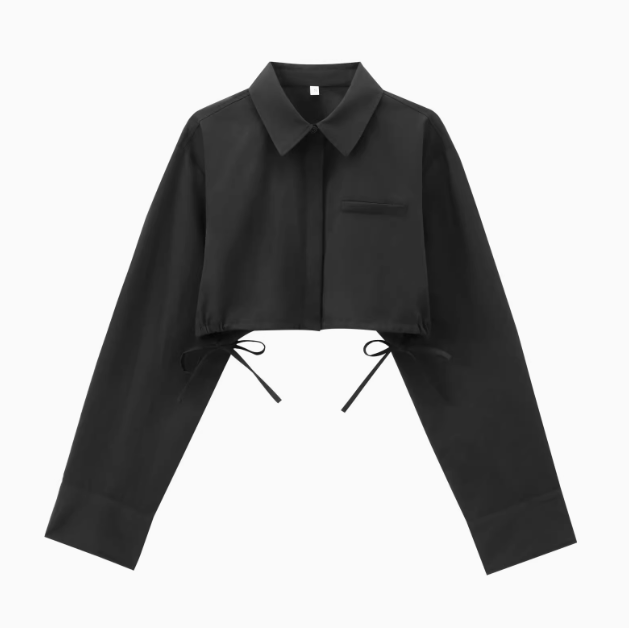 Éloise | Drawstring Detail Shirt