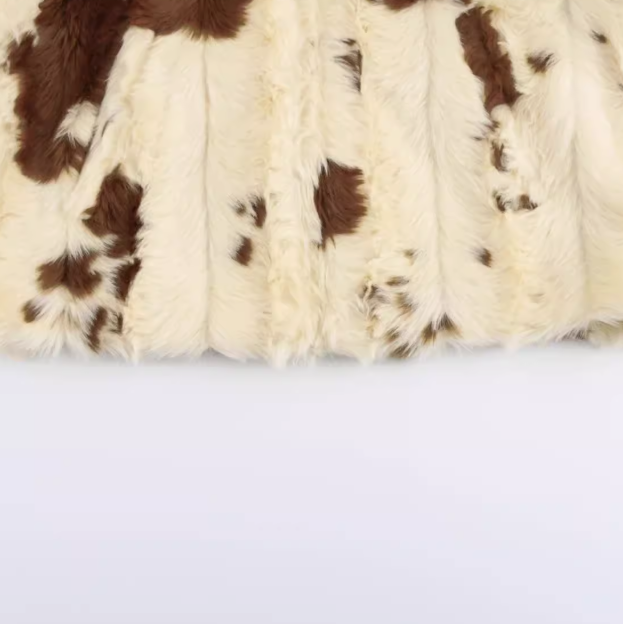 Marina | Animal Print Faux Fur Effect Coat